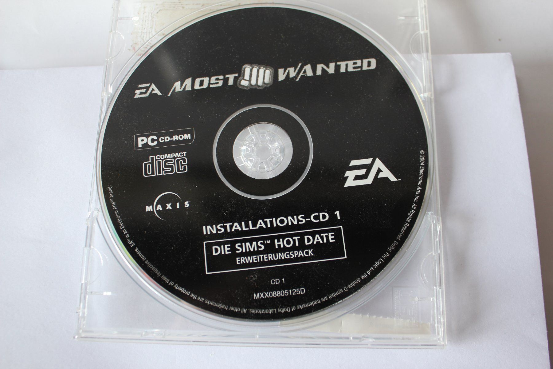 Spiele: PC Spiel - Die Sims Hot Date – Gebraucht aus Niederwil SG von berger.niederwil