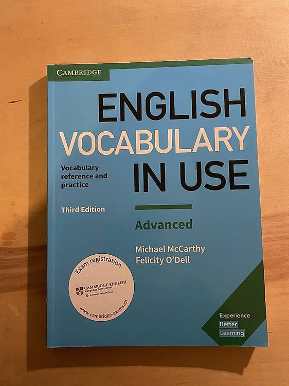 English vocabulary in Use Advanced (Neu (gemäss Beschreibung)) in ...