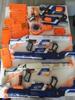 Nerf Elite Sortiment, grosse Sammlung
