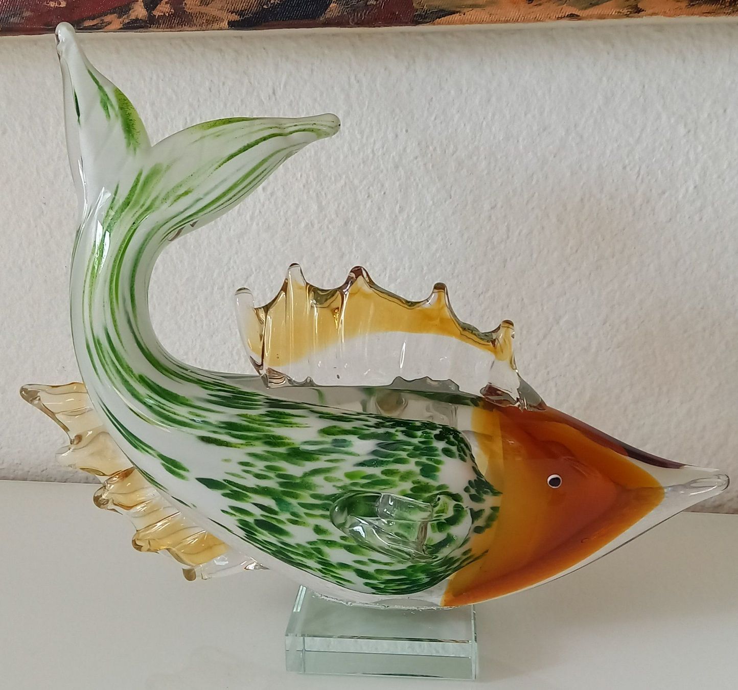 Murano Statuette: Einzigartiger, wunderschöner Fisch aus Muranoglas – Usato da Wallisellen venduto da prada008 3