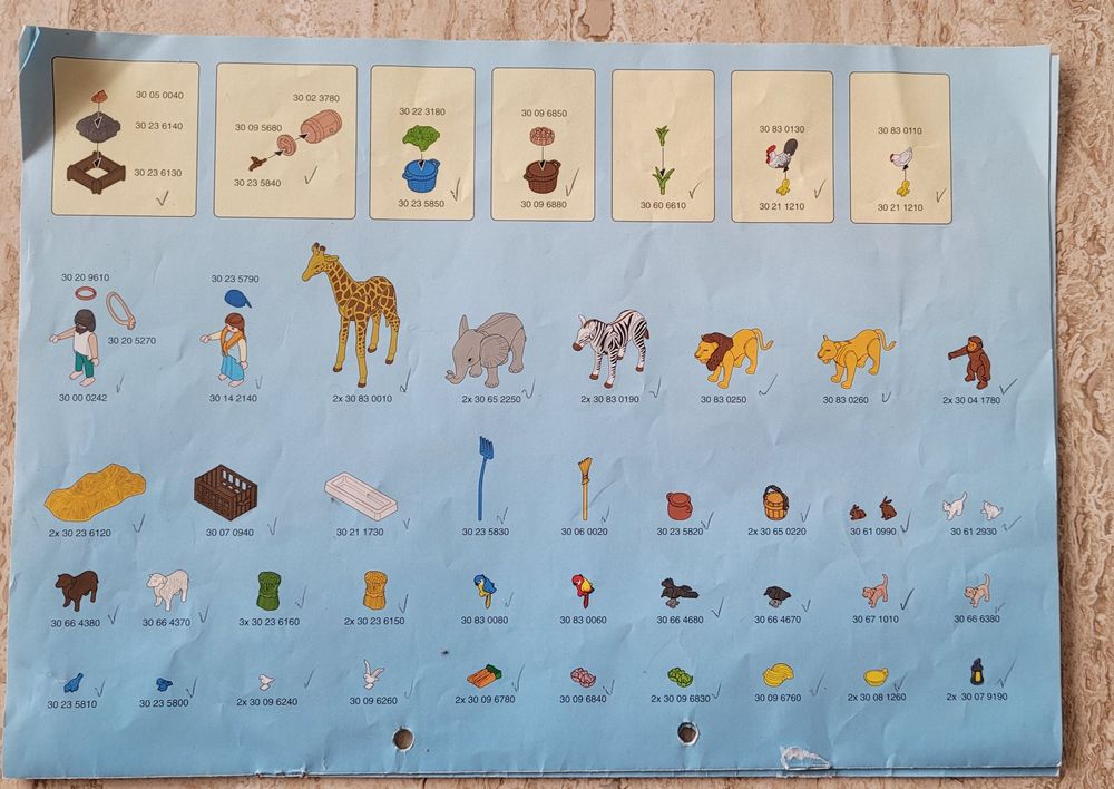 Playmobil Arche De Noé 3255 – Complet Sauf Figurines – Très Bon état