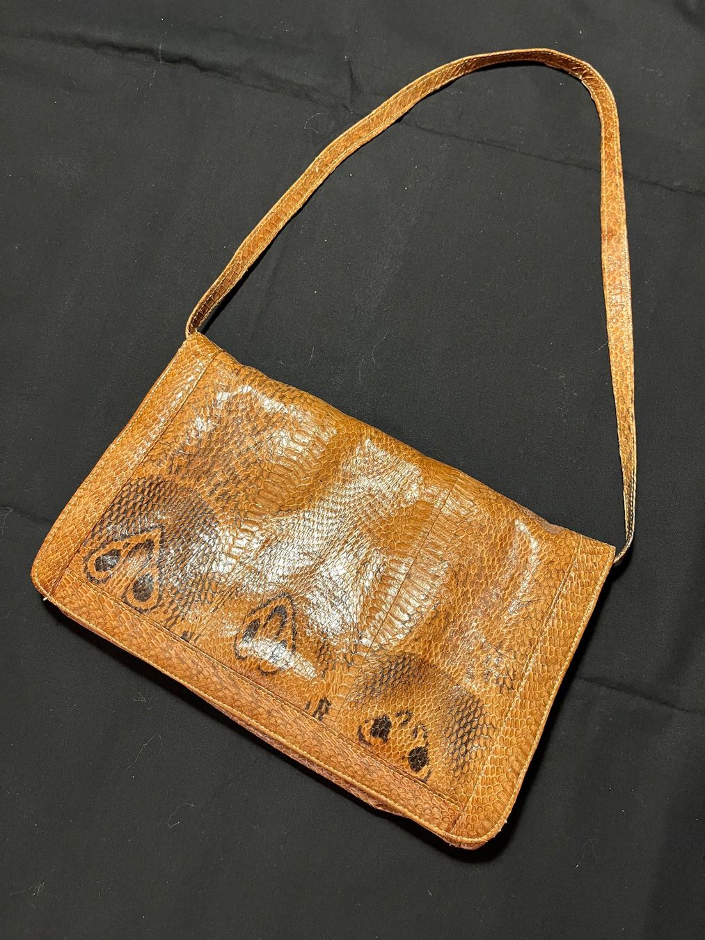 Taschen für Damen: Vintage Echtschlangenleder Handtasche / Clutch – Gebraucht aus Zürich von olivier0310 4