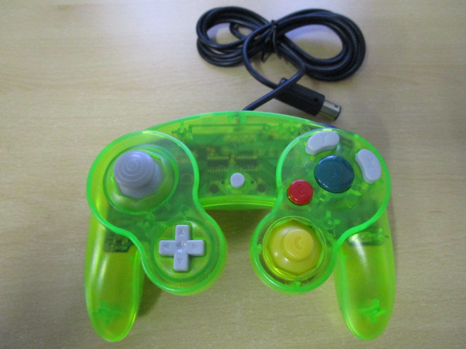 Controller: Game Cube Controller Joypad clear light green transparentNEU – Nuovo (secondo la descrizione) da Goldau venduto da agestuffer 1