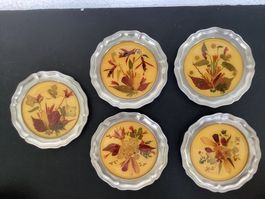 5 Zinntellerchen