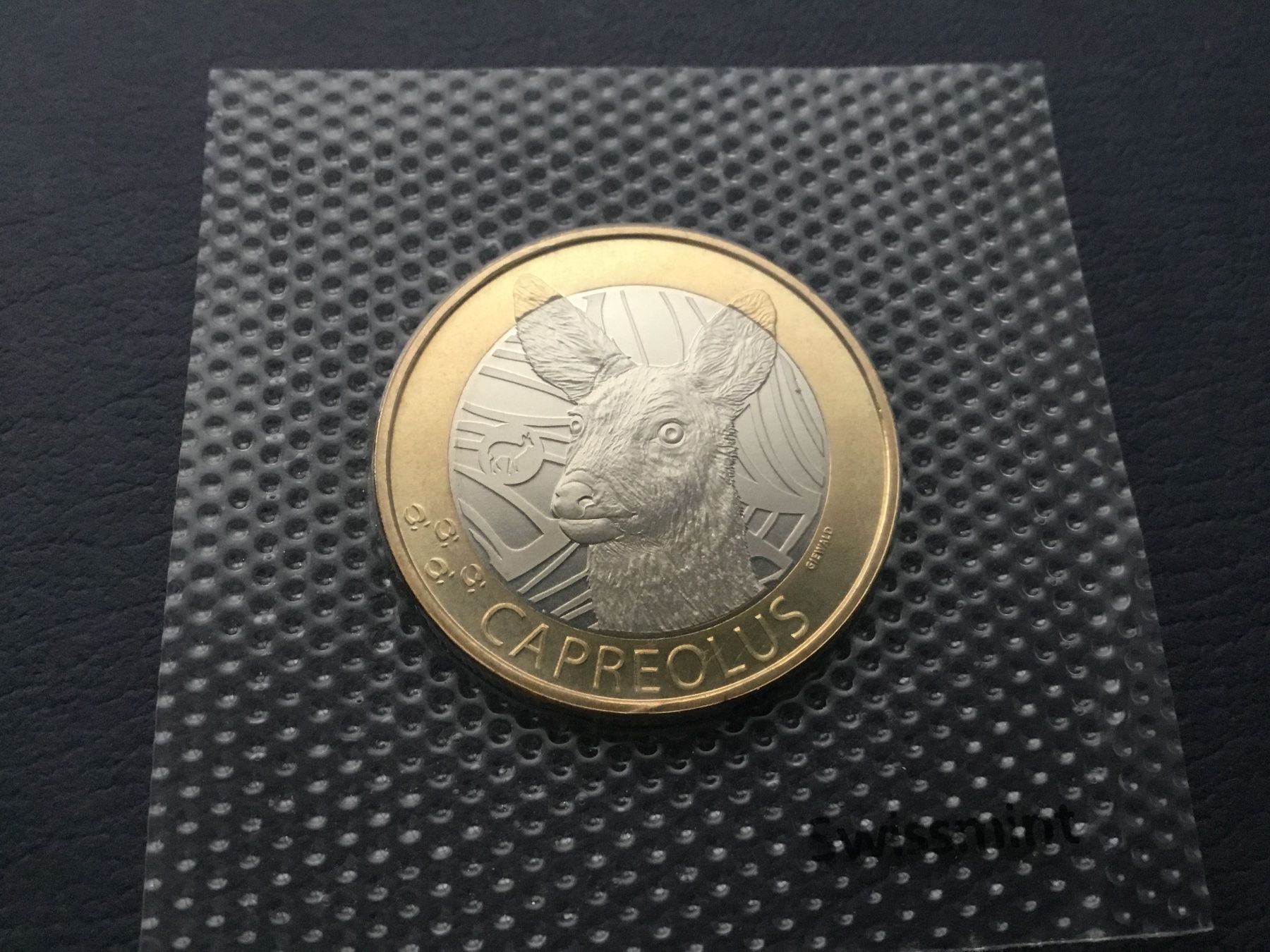 Tutti le monete: 10 Franken Reh 2019 – Nuovo e nell'imballaggio originale da St. Margrethen SG venduto da alfapeugeot10 2