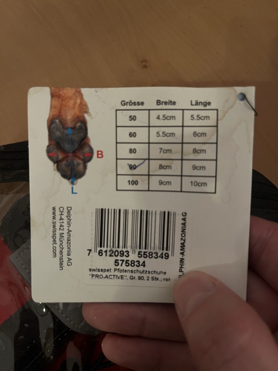 Abbigliamento: Pfotenschutzschuhe “pro-active” – Nuovo e nell'imballaggio originale da Zuoz venduto da Gs88 2