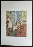 Henri Matisse Le Paravent mauresque (1921) 50 x 70
