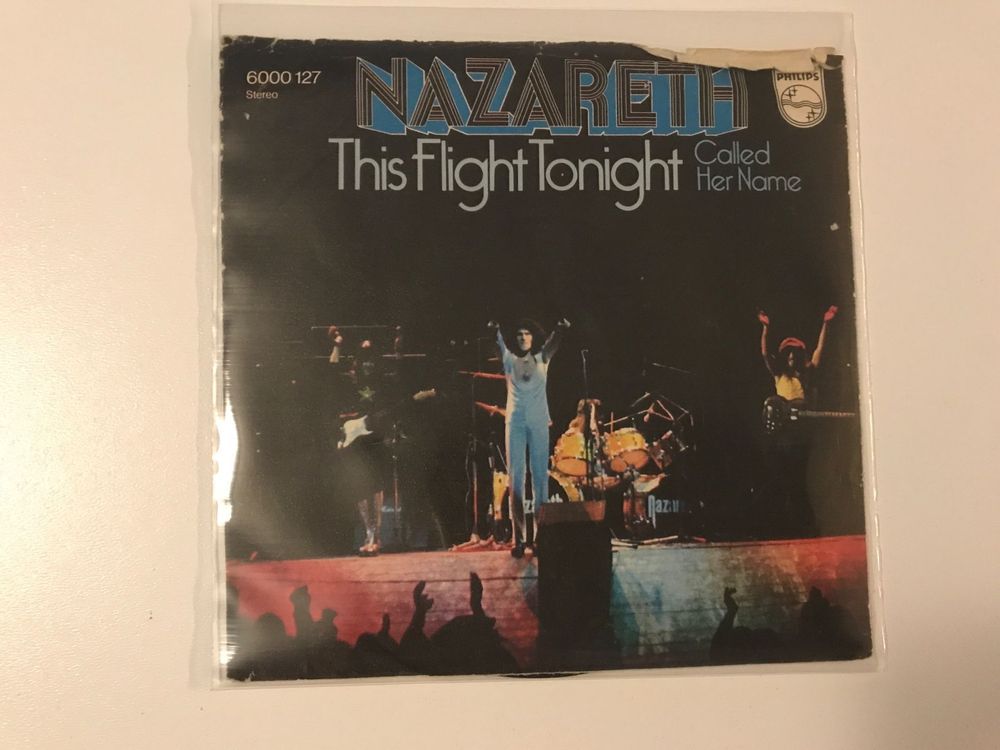 Nazareth Single - This Flight Tonight / Called Her Name | Kaufen auf ...