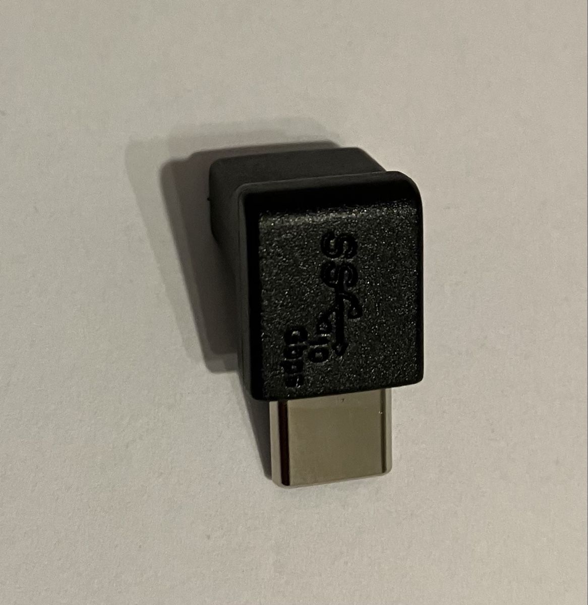 Laufwerke & Adapter: USB C Winkeladpter USB C m - USB C w / 10 Gbps – Neu und originalverpackt aus lyssach von Fisch40 1