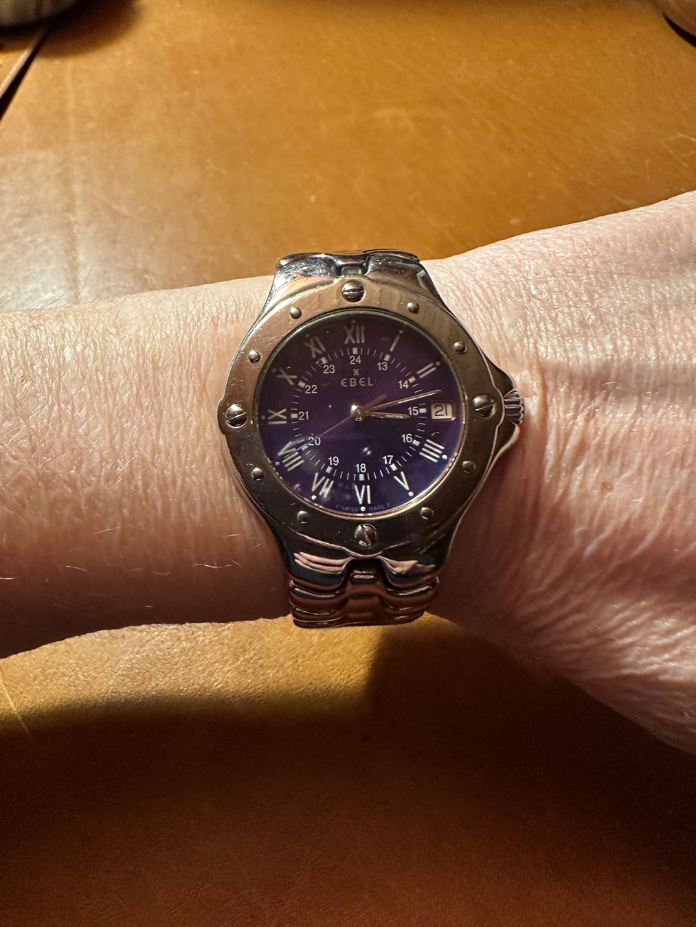 Ebel Orologi: Ebel Sportwave vintage original – Usato da Madetswil venduto da Steppenwolf. 8