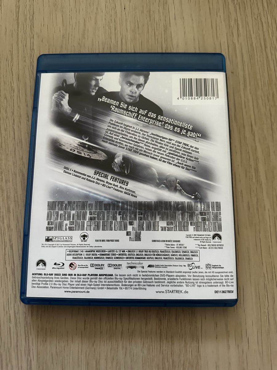 Tous les DVDs: Star Trek Blu-ray  – D'occasion à Hombrechtikon par baersandro 1