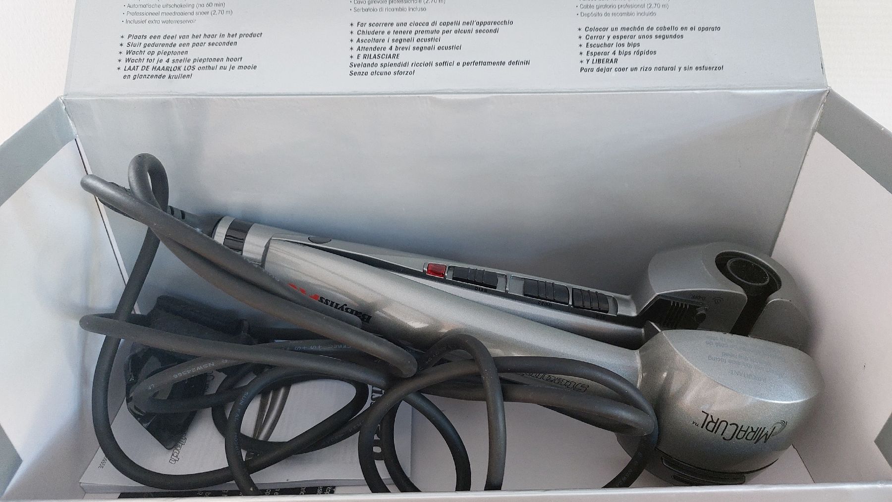BaByliss Piastre & Arricciacapelli: BaBylussPRO MiraCurl Lockenstab – Usato da Mümliswil venduto da BaderB 1