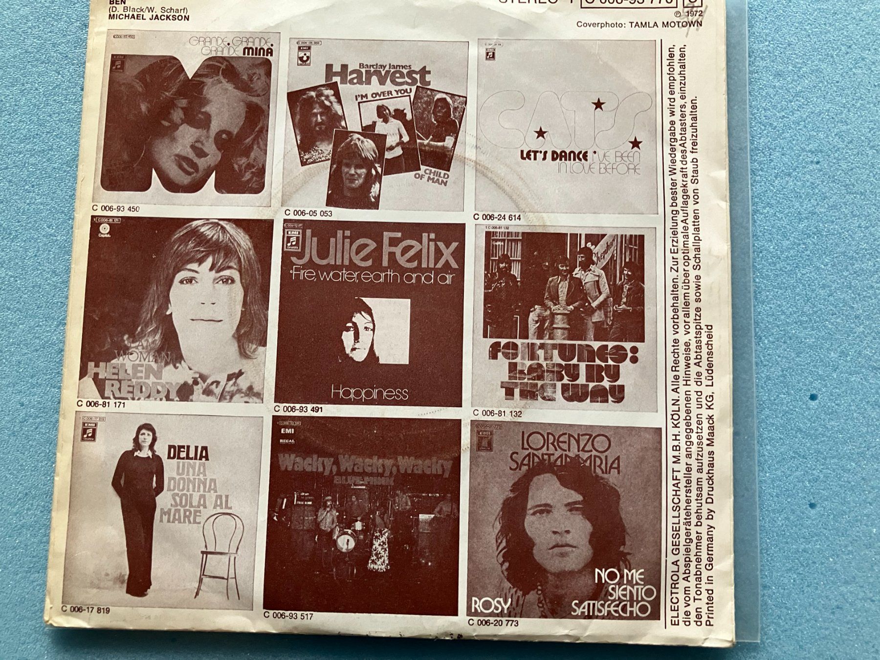 Dischi in vinile: Michael Jackson – Usato da Aarwangen venduto da Jukebox3 2