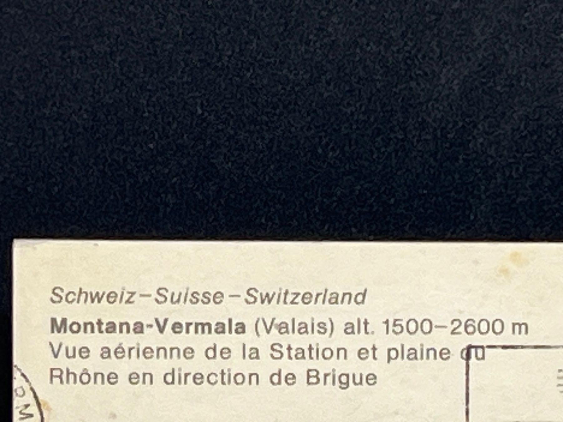 Cartoline postali: Montana-Vermala (Valais) – Usato da Widnau venduto da Brusi9 2