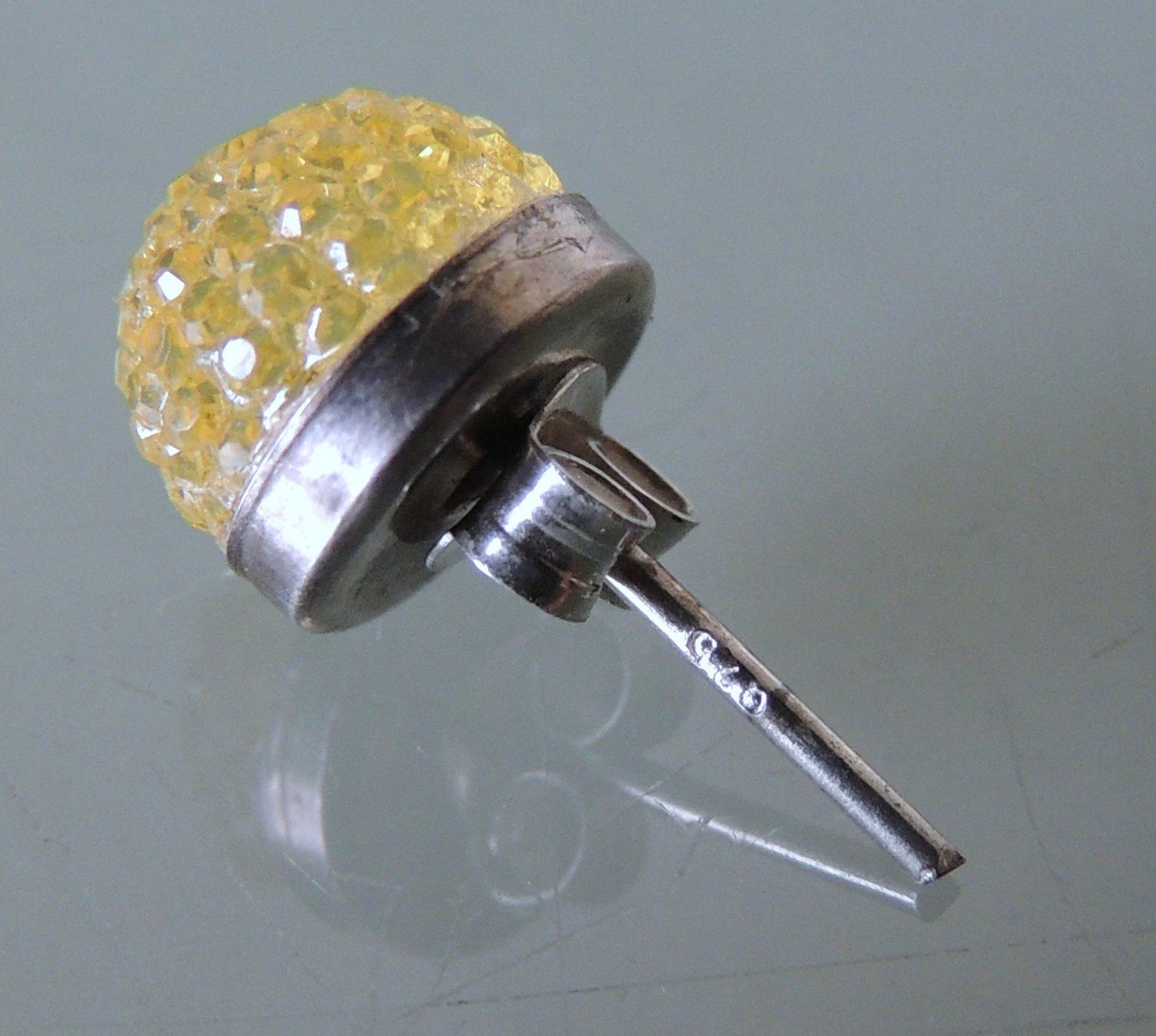 Orecchini pendenti & Orecchini a lobo: Silber 925 Ohrstecker 8 mm – Usato da Waldenburg venduto da schaller707 3