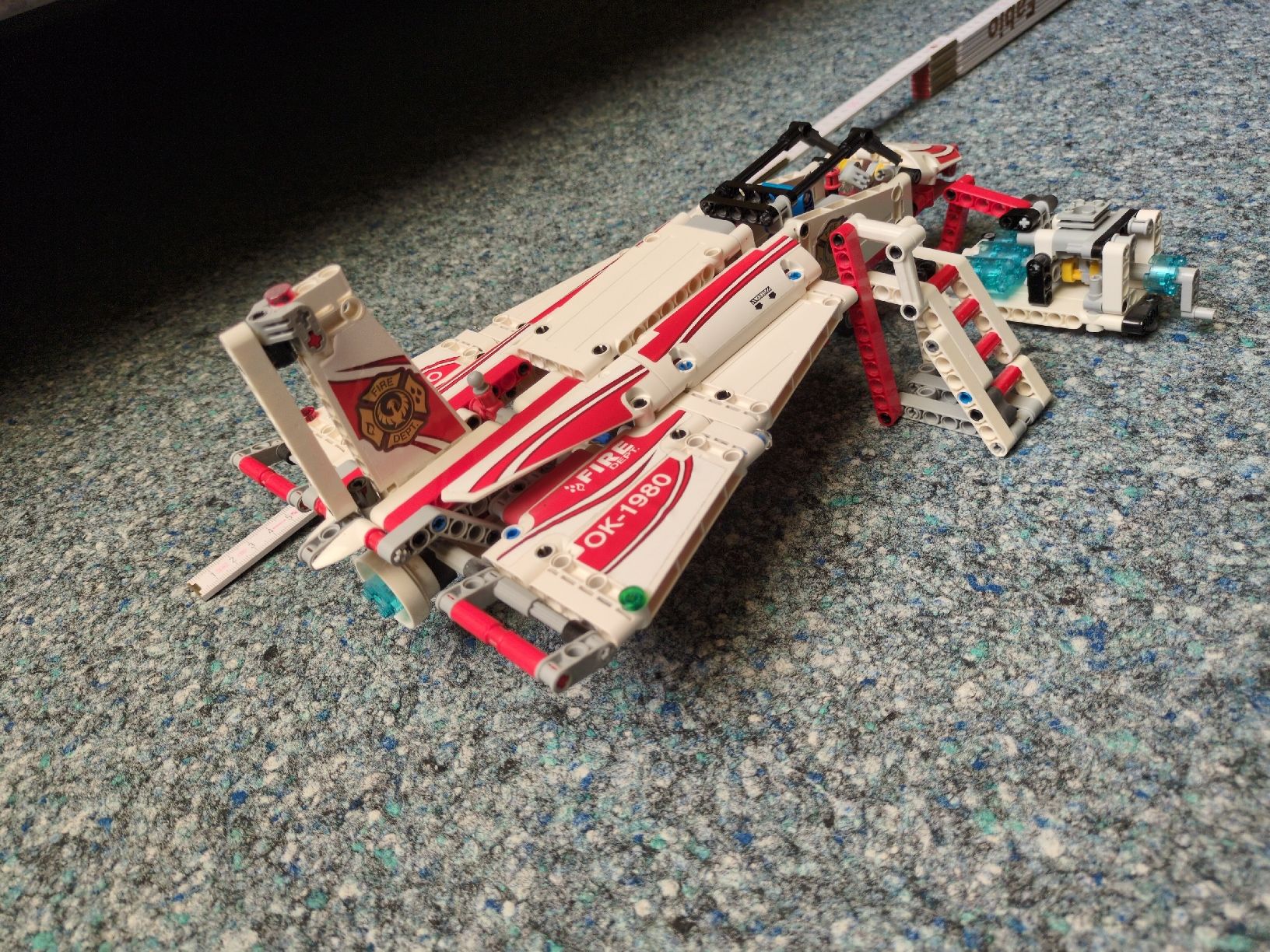 Lego Giocattoli: Legotechnik Flugzeug (Jet) – Usato da Aadorf venduto da zuf06 2
