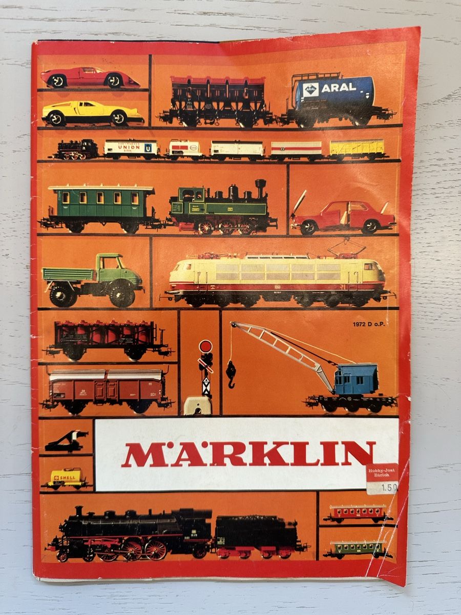 Märklin Modellini di ferrovie: Märklin Katalog 1972 o.P. – Usato da Lupsingen venduto da New-Haven