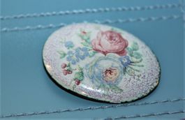 hübsche Vintage Brosche