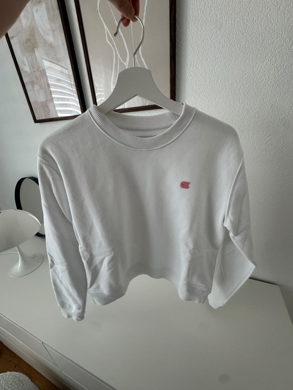 Calvin Klein Pullover & Sweatshirts: Calvin Klein Pullover, weiss, Grösse M – Gebraucht aus Tafers von Sarah304 2