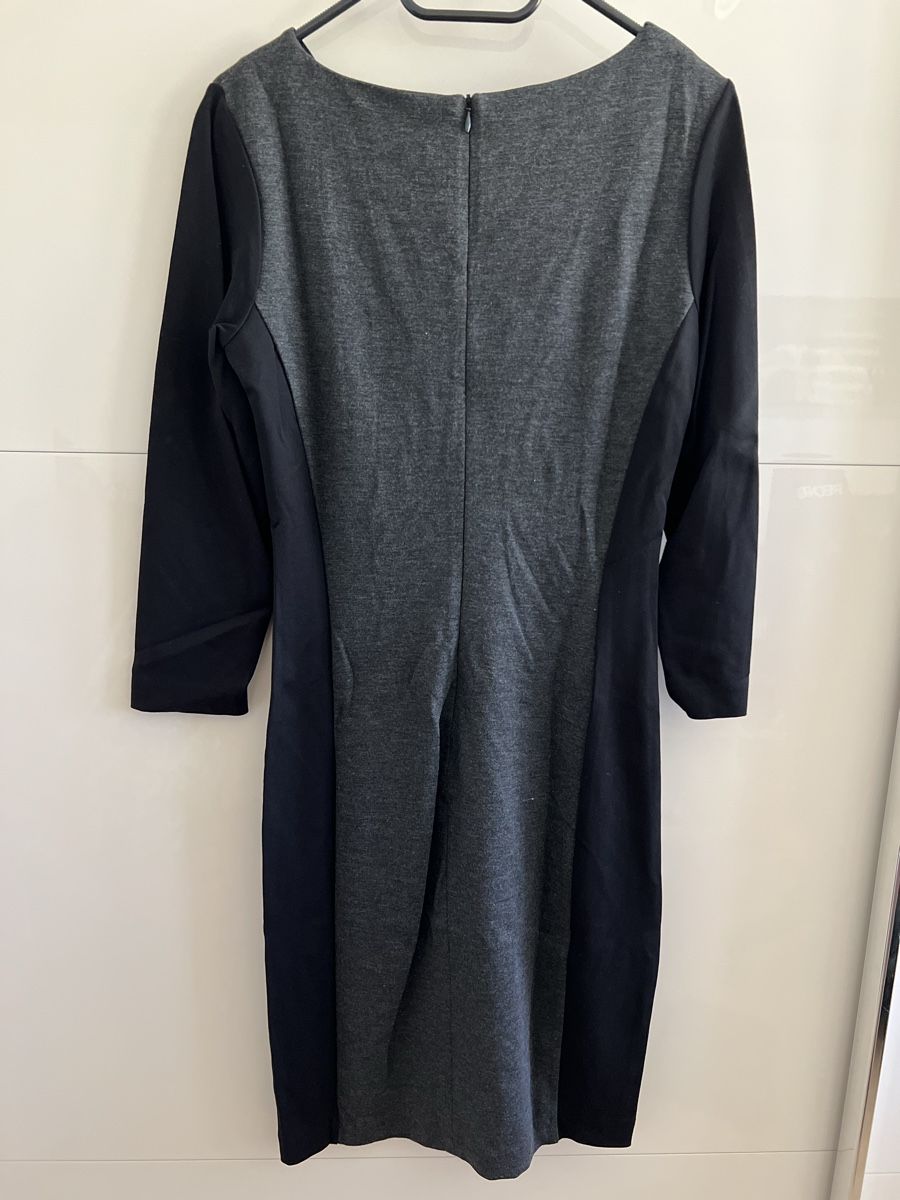 Kleider: InWear Kleid, Grau/Schwarz, Gr. 38 – Neu (gemäss Beschreibung) aus Wittinsburg von redrose296 4