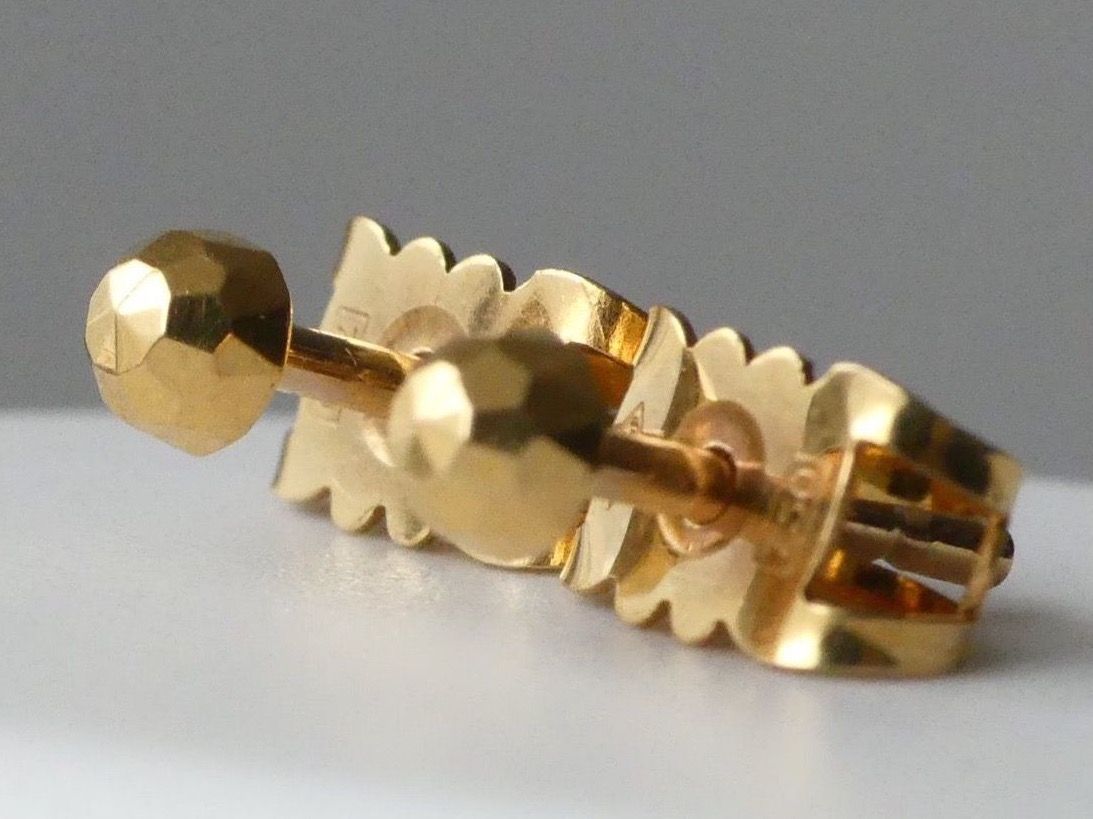 Ohrringe & -stecker: Ohrstecker Gelbgold 750/18K – Gebraucht aus Matten b. Interlaken von kero71 3