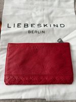 Liebeskind Berlin Rote Leder Pochette / Etui, top Zustand!
