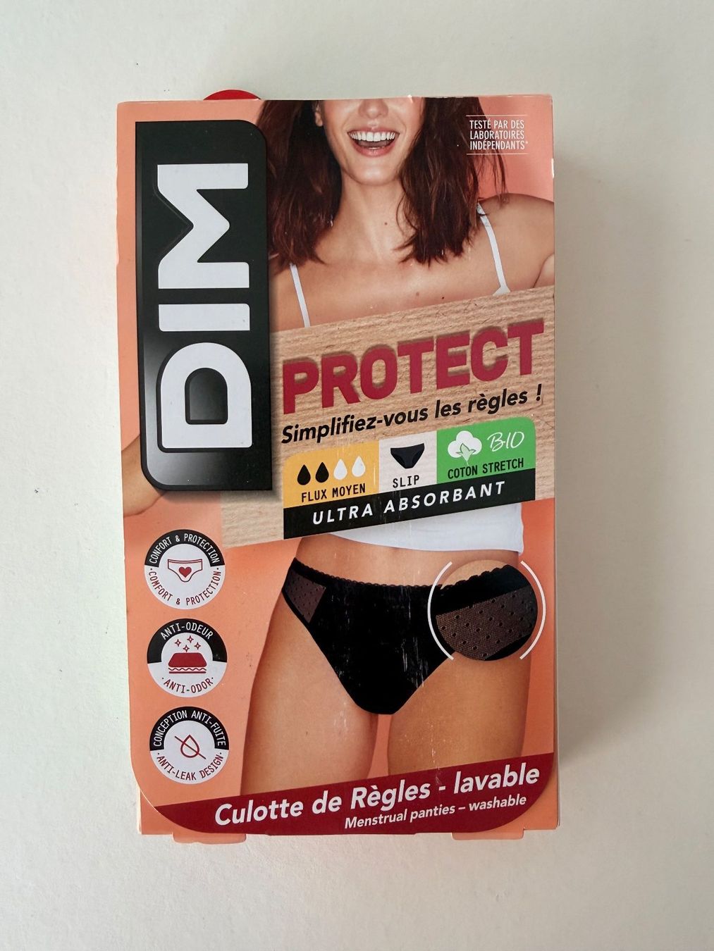 Dim Sonstige Unterwäsche: DIM Protect, Menstruations-Slip, Grösse 46/48, Farbe Schwarz – Neu und originalverpackt aus Rudolfstetten von gst_g7xl