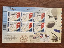 Kleinbogen 2016 - 1609 ** /  "50. Tage der Aerophilatelie"