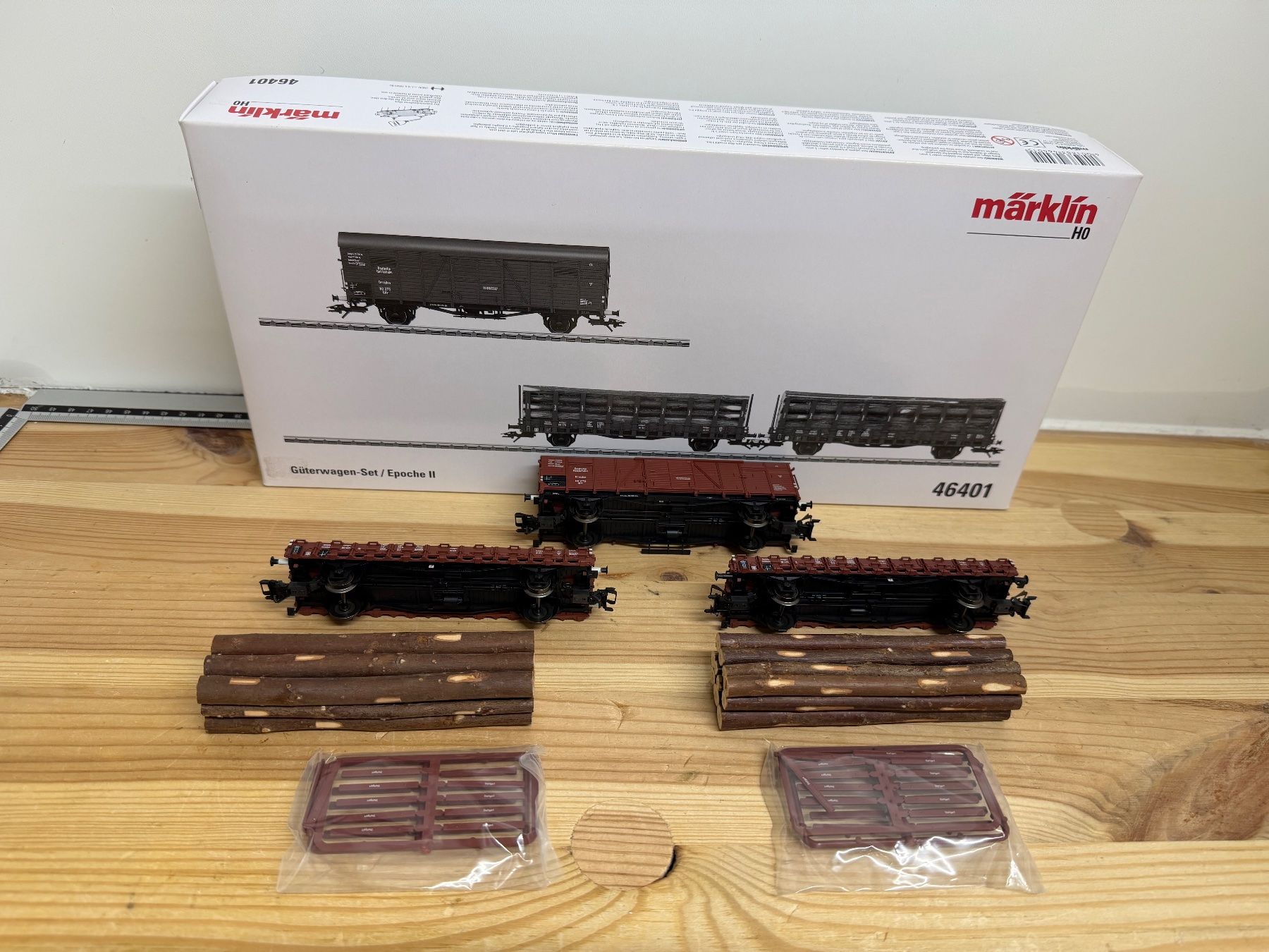 Märklin Modellini di ferrovie: Märklin 46401 Güterwagen-Set DRG – Usato da Büsserach venduto da ModellbahnDepot 2