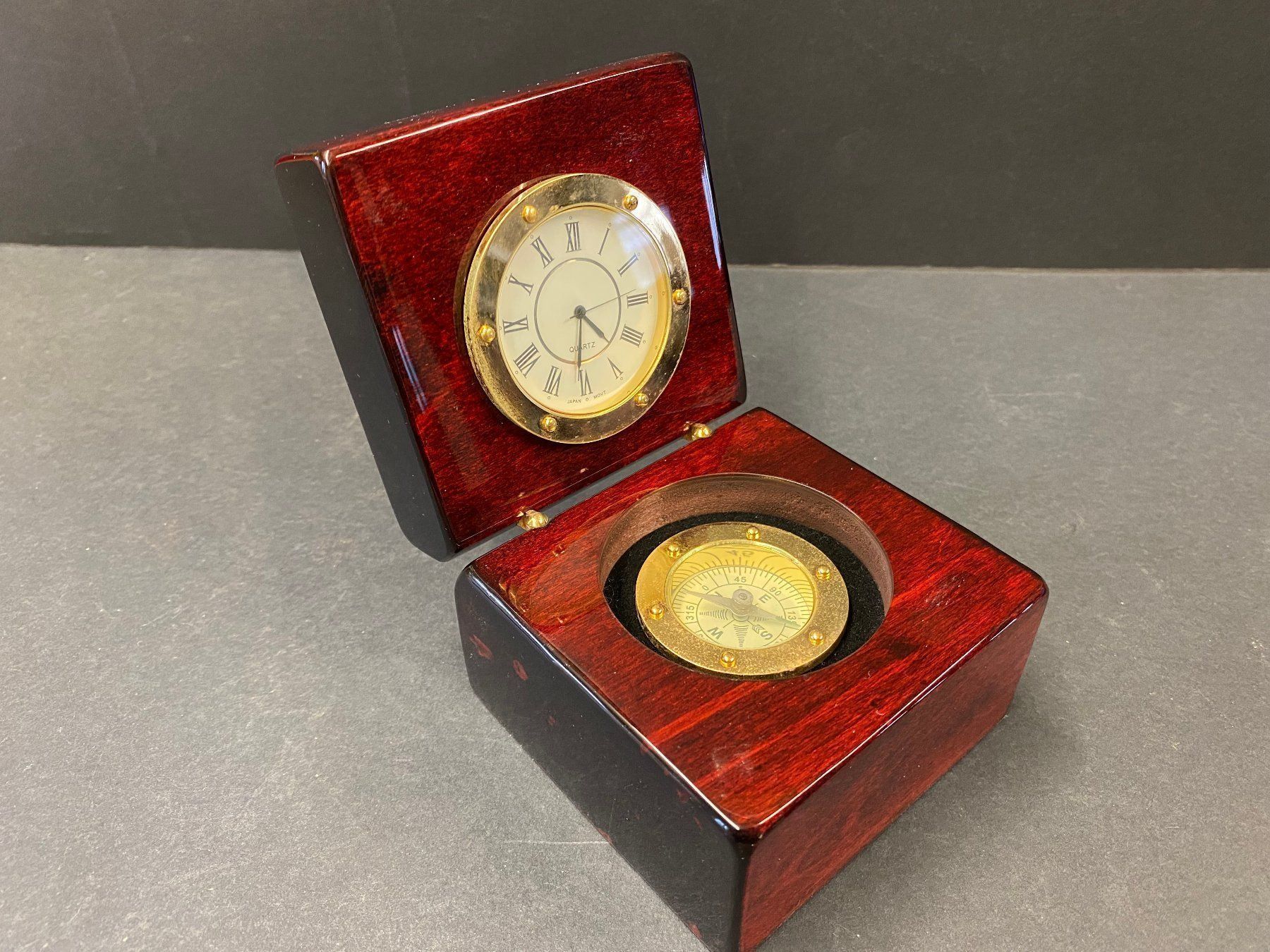 Orologi da terra & Orologi da parete: Uhr & Kompass, Home Office Deko Geschenk – Usato da Schaffhausen venduto da vintageworld 3