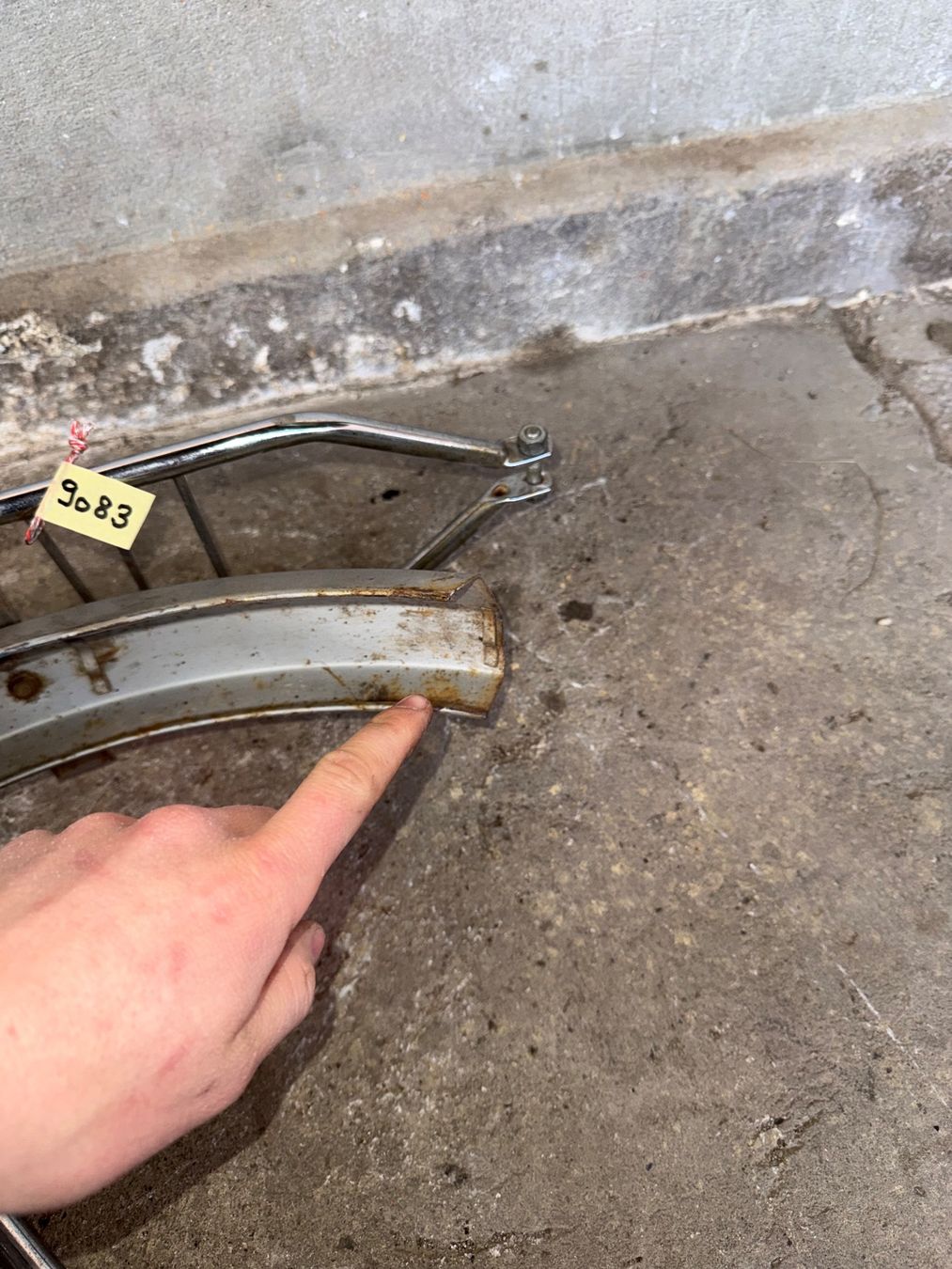 Puch Mofa-Ersatzteile: Puch Maxi N Gepäckträger mit Schutzblech – Defekt aus Fahrni b. Thun von berger_tuning34 5