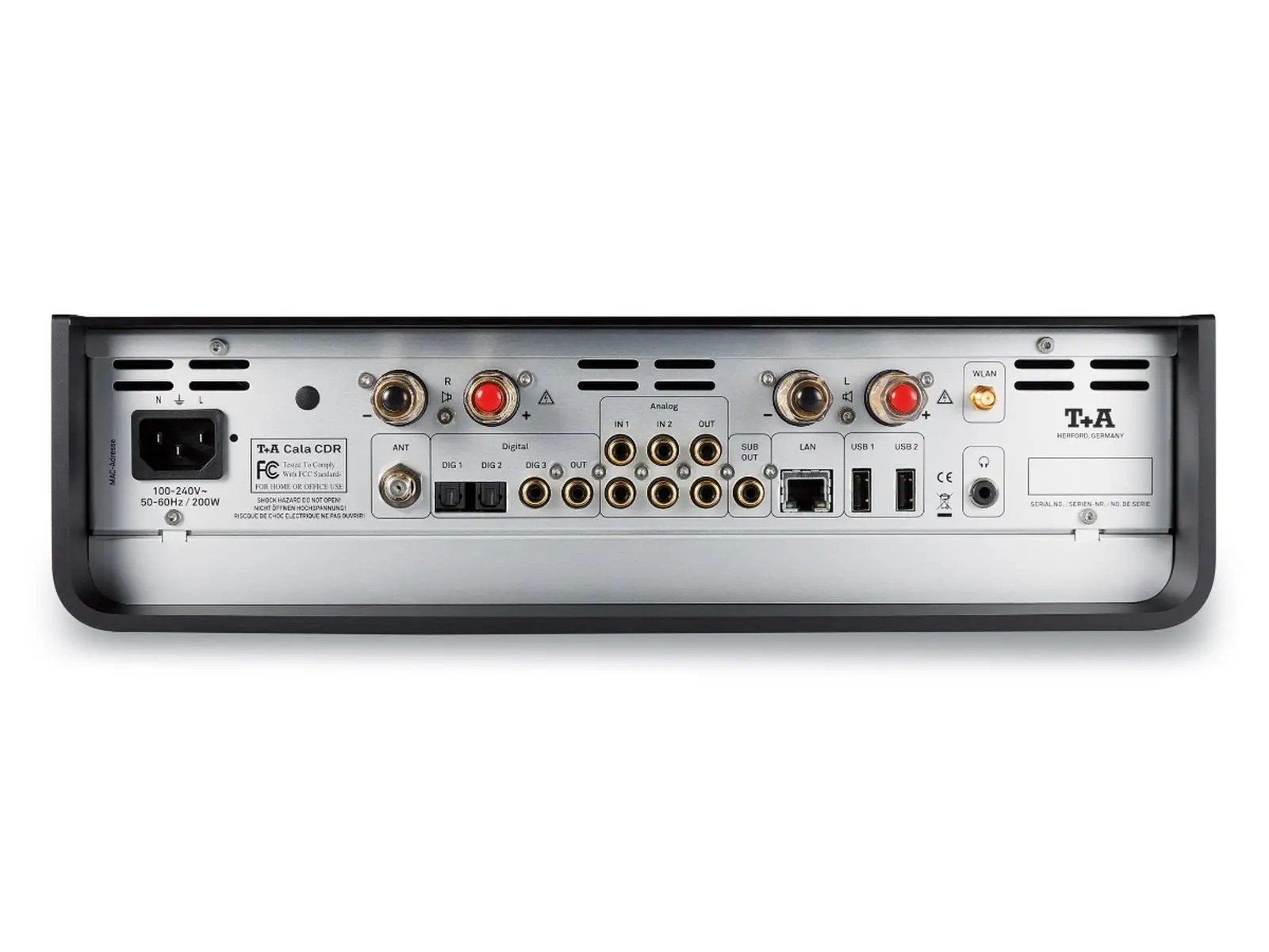 T+A Lettore multimediale & Streamer: T+A Cala CDR Hochwertiger Streaming CD Receiver – Nuovo (secondo la descrizione) da Wohlen AG venduto da TschachtliAG 2