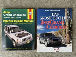 2 Bücher Jeep Grand Cherokee Reparaturhandbuch und Buch