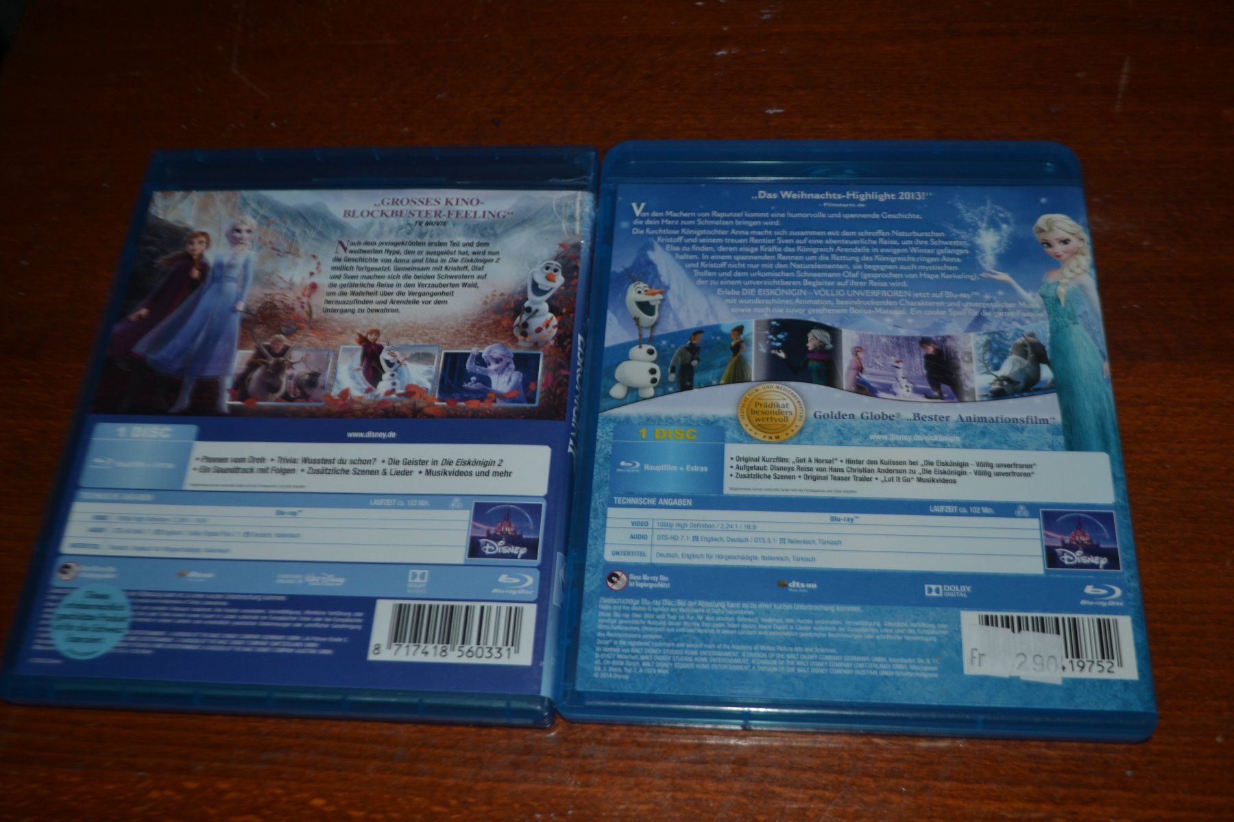 Tous les DVDs: Die Eiskönigin 1&2 – D'occasion à Laupen ZH par chefdom 1