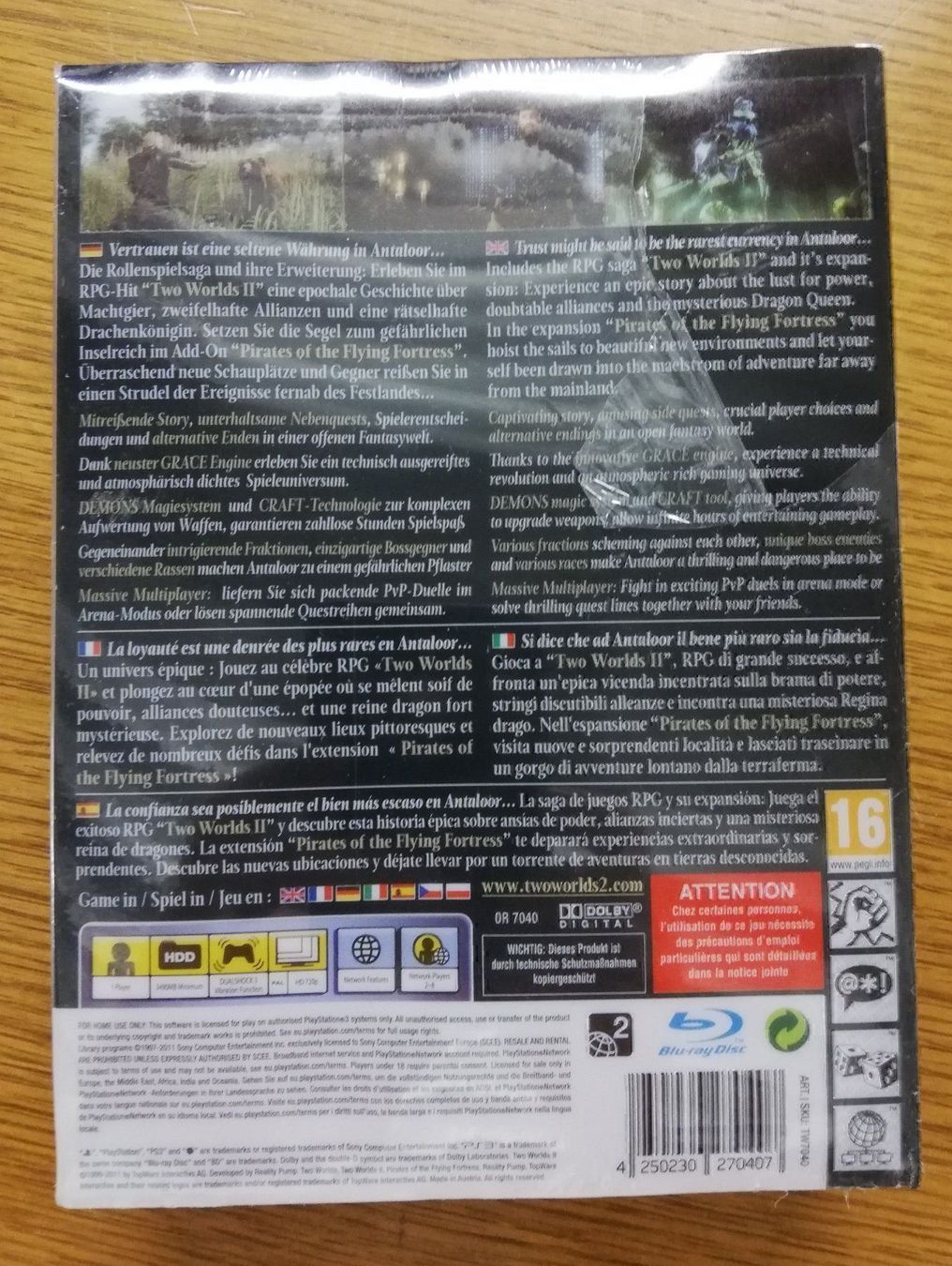 Sony Giochi: Two Worlds / PS3 / neu / sealed – Usato da St. Gallen venduto da zorro_dc 1