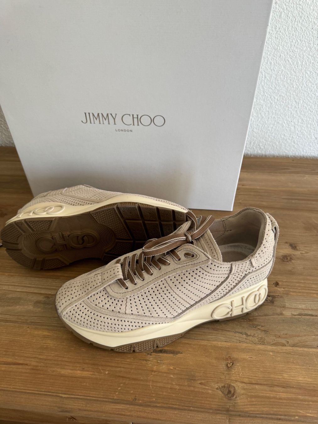 Jimmy Choo Damenschuhe: Jimmy Choo Sneaker Raine Leder Gr. 38 – Neu (gemäss Beschreibung) aus Dänikon ZH von rh7_xmx2 5
