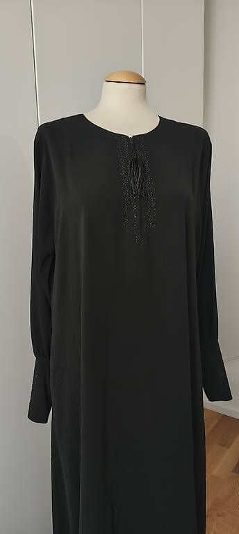 Vestiti: Kleid/Abaya schwarz mit Reissverschluss – Usato da Basel venduto da ukhtyy 1