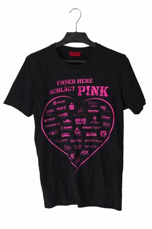 T-shirt Hugo Boss solidaire, Unser Herz schlägt Pink, t/M