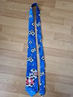 Blaue Krawatte "Swiss Team Joey" Fussball Motiv⚽️