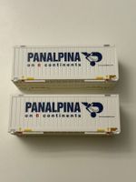 Roco 2x Panalpina Container / HO
