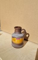 Scheurich Vase W. Germany vintage braun-gelb Keramik