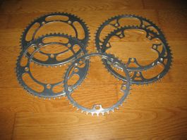vintage Campagnolo R/SR Kettenbläter Konvolut