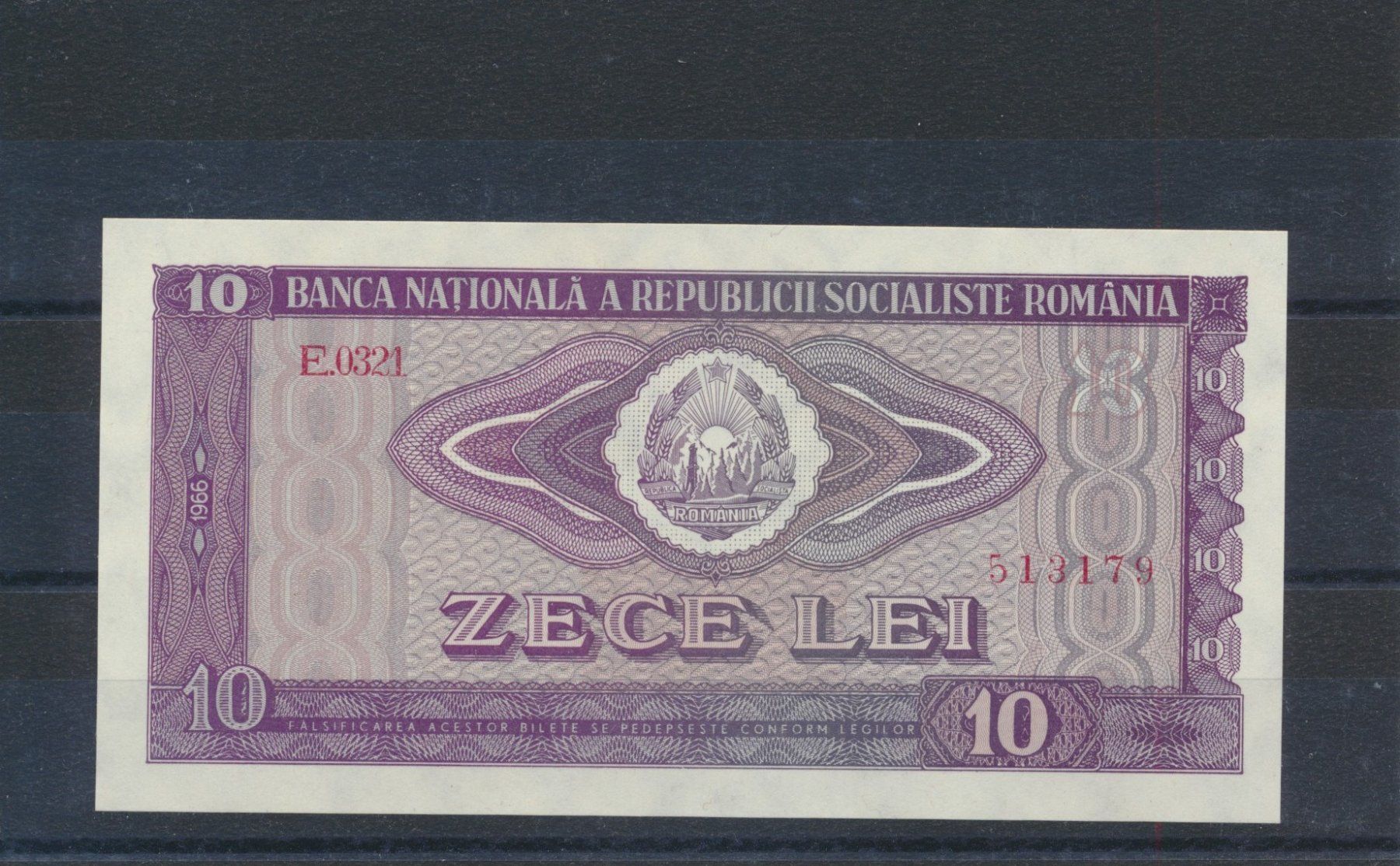 Banconote: Banknote "Rumänien - 10.00 Lei", ungebraucht – Nuovo (secondo la descrizione) da Winterthur venduto da Zupogeru