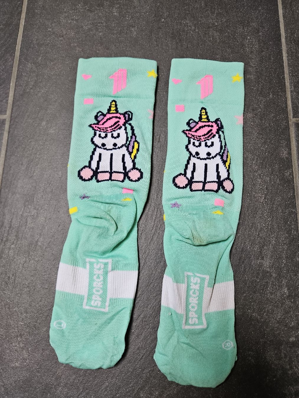 Calze: Sportsocke Einhorn – Usato da Bern venduto da Snowflake38