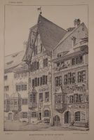 STEIN AM RHEIN MARKTSTRASSE, LICHTDRUCK 1897