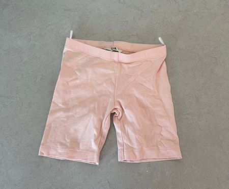 Kurze Leggings rosa Mädchen Gr. 98 Sommer Shorts kurz