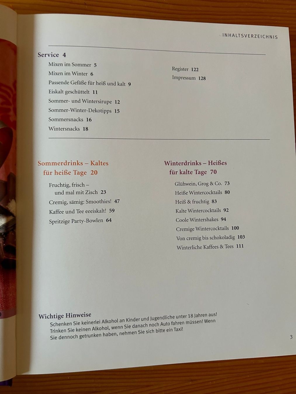 Livres: Sommerdrinks & Winterdrinks – D'occasion à Zürich par elsoca 3