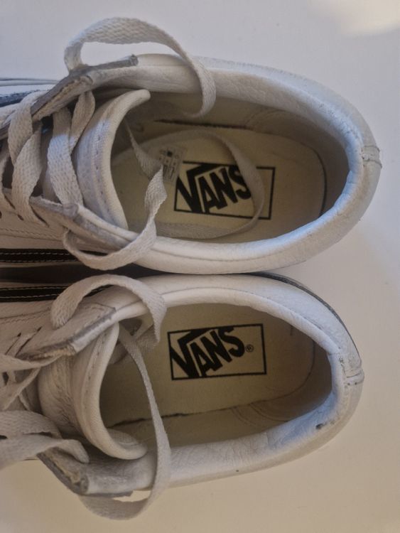 Vans Scarpe da uomo: Vans UA OLD SKOOL STACKFORM - Sneaker low - true white – Usato da Basel venduto da Laura0133 2