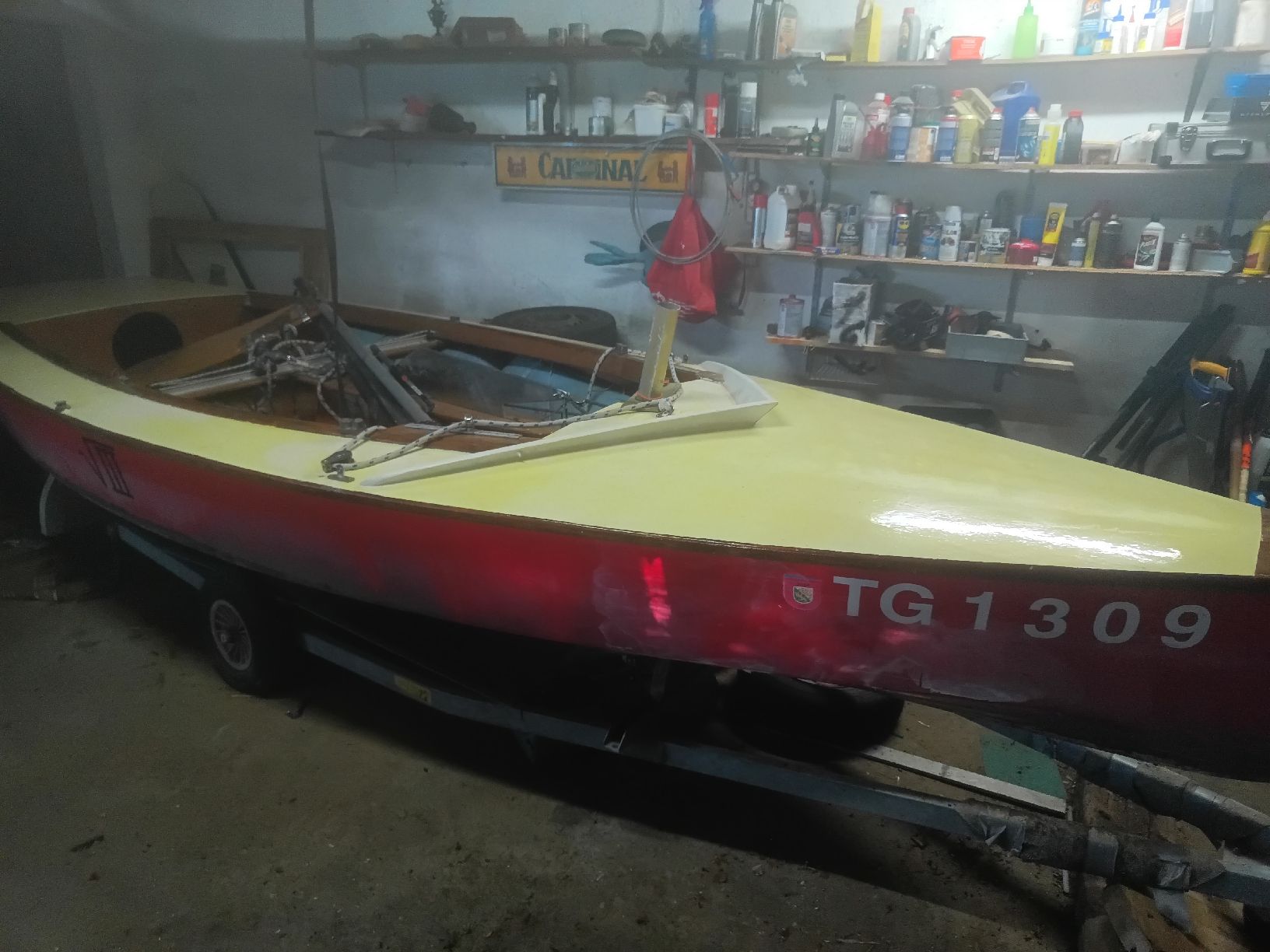 Barche: Pirate Class Racing Segel Dinghy – Usato da Wädenswil venduto da Mistamovie72