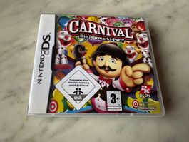 CARNIVAL DIE JAHRMARKT PARTY SPIEL FÜR NINTENDO DS IN OVP